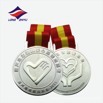 Presentes de lembranças promocionais medalha de metal personalizada